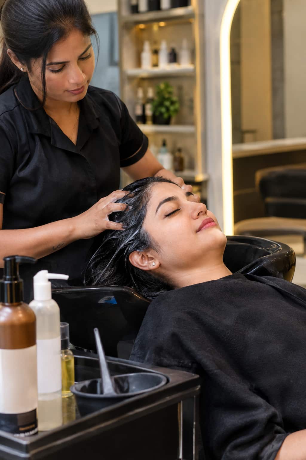 Scalp care hair spa